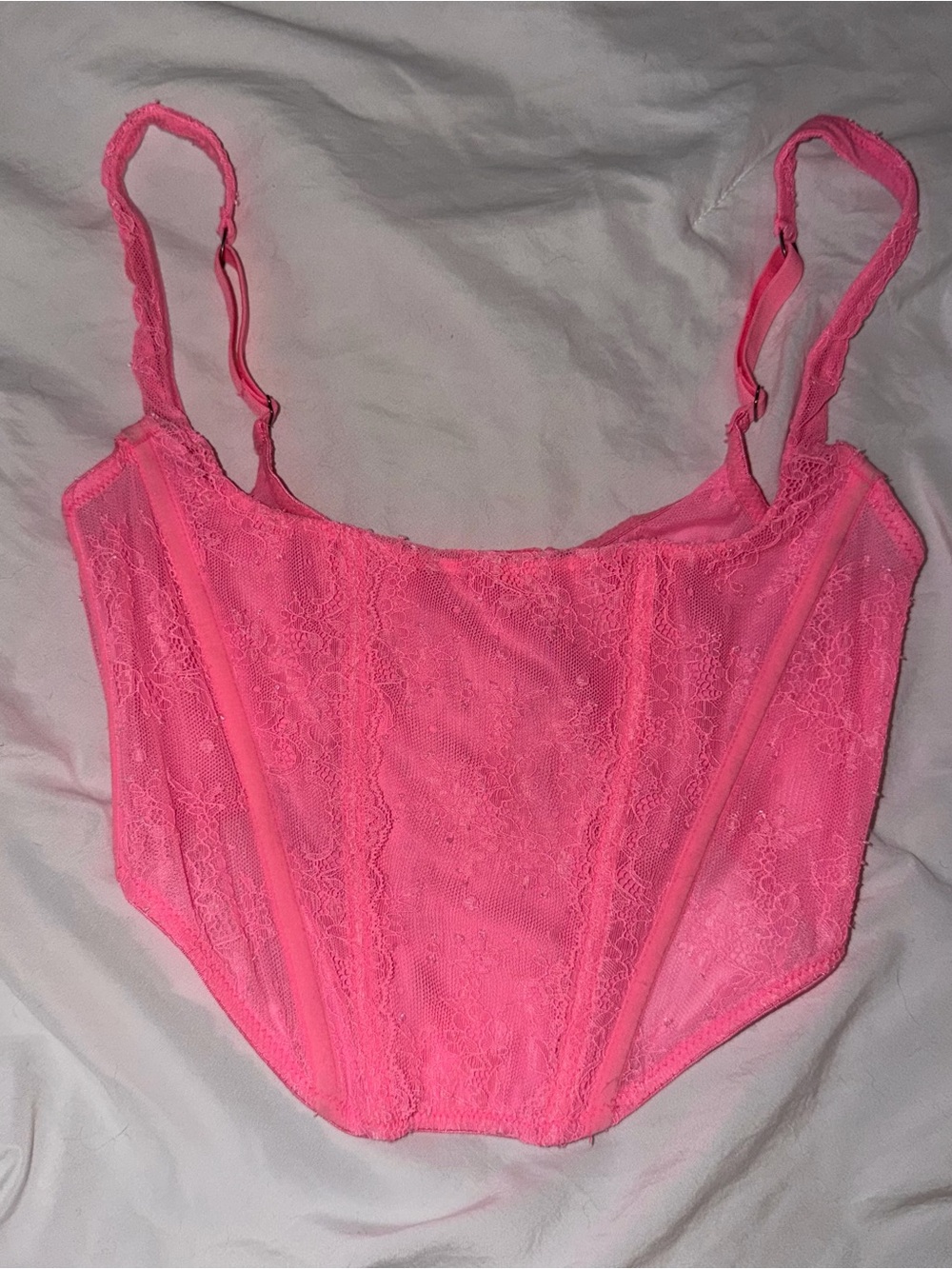 Lace Corset Bustier Top - Picture 3 of 5